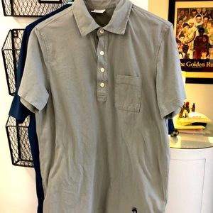 jersey solid pocket polo